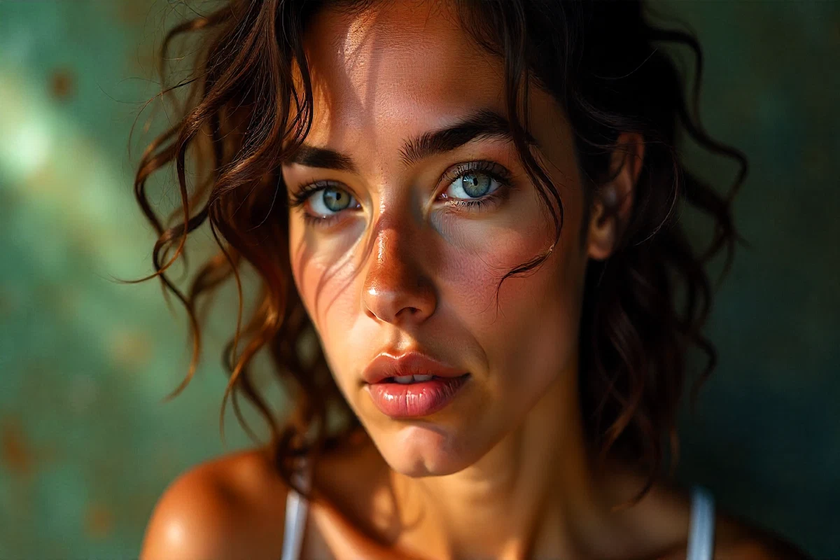 A propósito do tema "fui chamado ao tribunal", temos a imagem de uma mulher aparentemente vítima de um crime de violência doméstica.