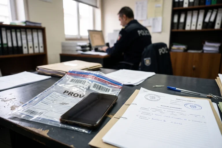 A polícia apreendeu o meu telemóvel: quanto tempo pode ficar com ele?